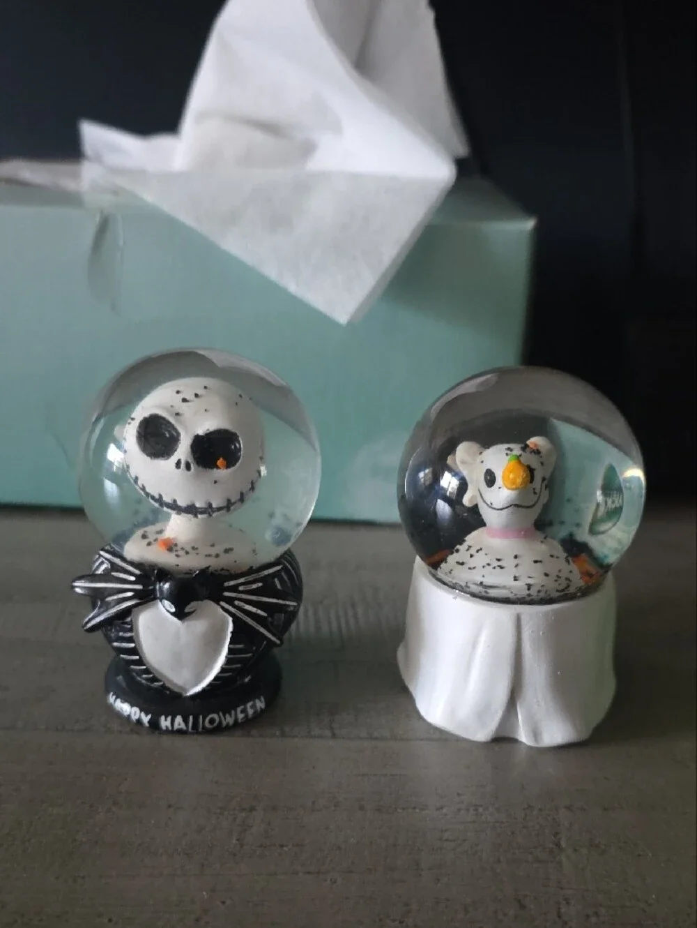 Halloween Character Snow Globe Set - 4 Decorative Globes 2.5